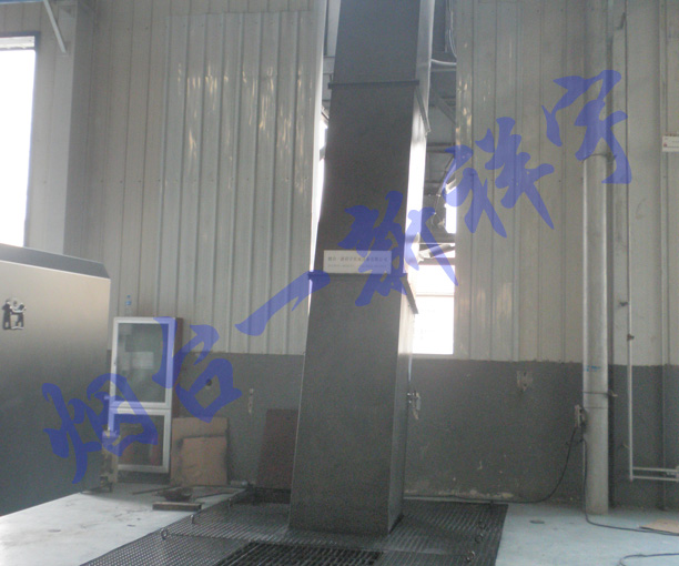 某柴油機廠鐵屑提升機